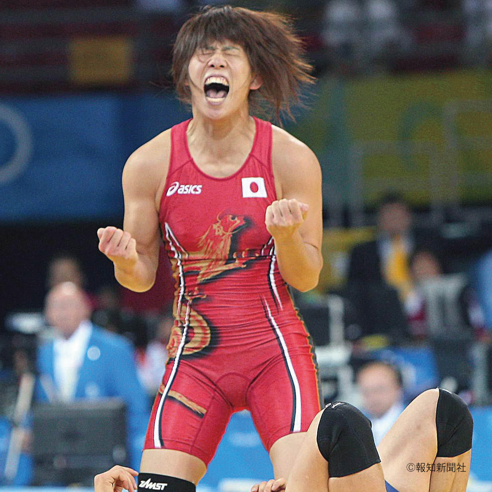 吉田沙保里サインカード